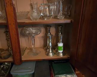 Antique glassware 