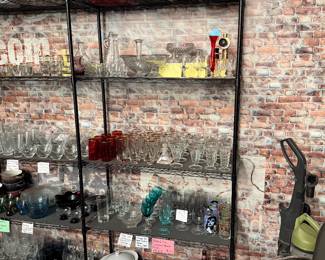 MCM glass/bar items
