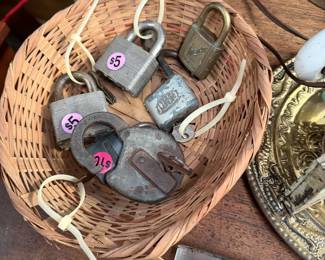 Vintage and antique locks