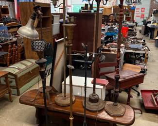 Antique and vintage lamps
