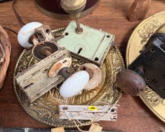 Vintage and antique knobs and door handles