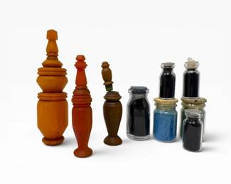 101 VintageBakeliteKohlApplicatorsPigmentPowderBottles
