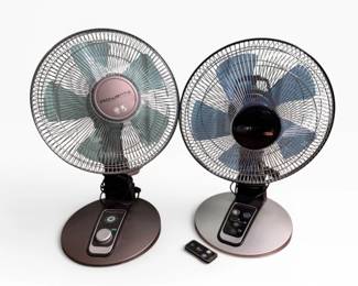 67 PairofRowentaTurboSilenceTableFansw1Remote