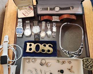 JEWELRY WATCHES (2 SEIKO WATCHES SOLD)