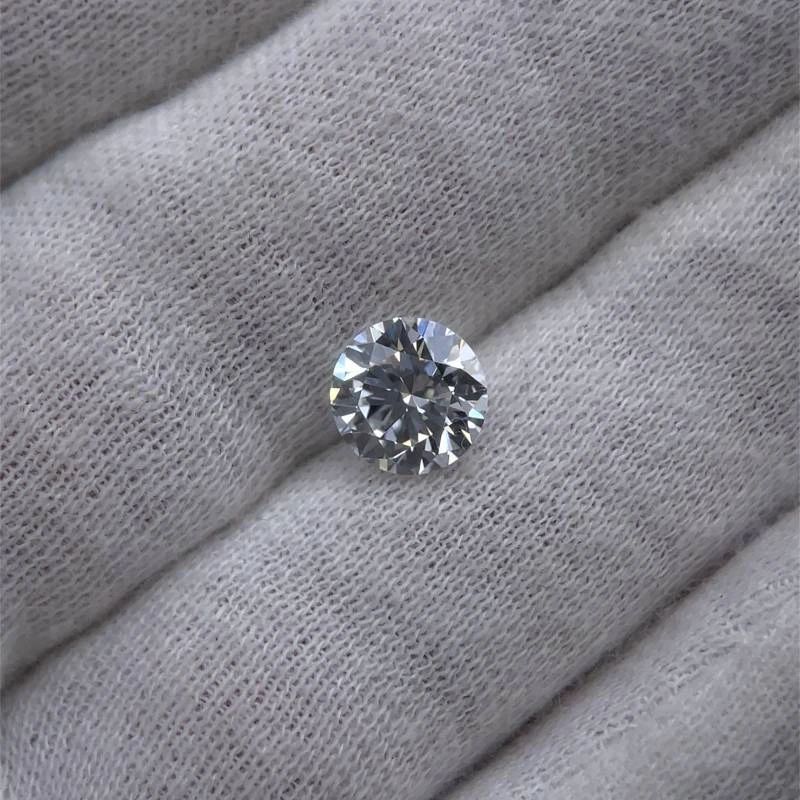 2.08 Carat Round Brilliant Lab-Grown Diamond (Hearts & Arrows) w/ EGL Report