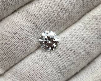 2.03 Carat Round Brilliant Lab-Grown Diamond w/ IGI Report