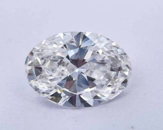 2.03 Carat Oval Brilliant Lab-Grown Diamond w/ IGI Report