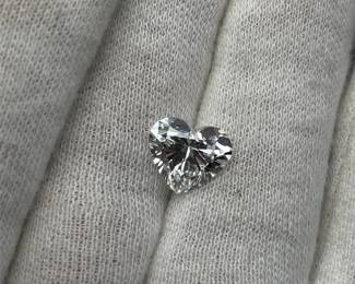 3.09 Carat Heart Brilliant Lab-Grown Diamond w/ IGI Report