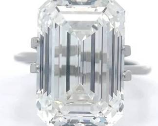 11.59 Carat Emerald Cut Lab-Grown Diamond w/ IGI Report