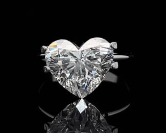 4.01 Carat Heart Brilliant Lab-Grown Diamond w/ IGI Report