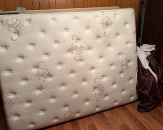 Queen mattress and box spring