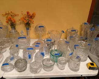 Crystal and cut glass