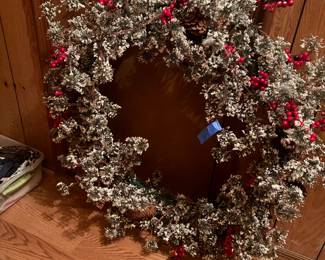 X-lg Christmas wreath