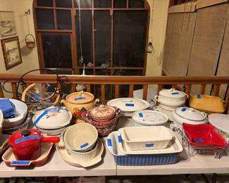 Covered casseroles