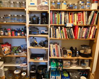 Cookbooks and storage canisters