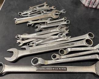 Big collection of wrenches