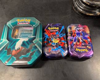 Pokémon cards with lots of holographic cards