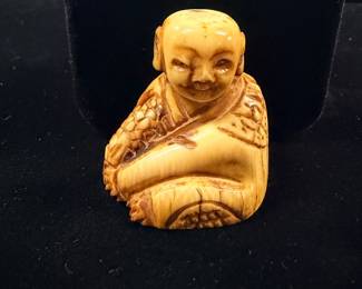 Fossilized Ivory netsuke