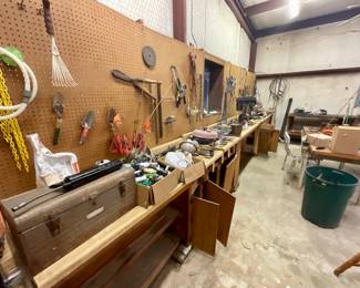 Work shop old tools