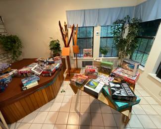 Wooden art, games