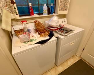 Working Washer and dryer