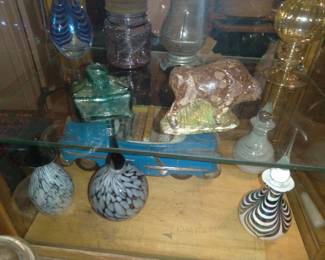 Art glass french perfumes