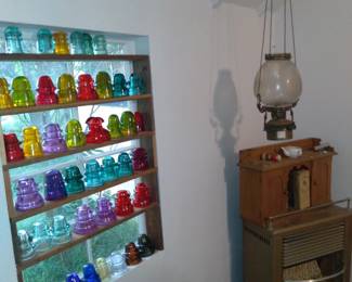 Org 1880s pull down kerosene hanging lamp etched dutch wind mill.