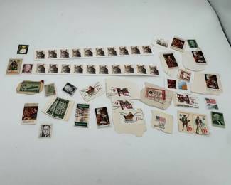 Vintage Postage Stamp Collection