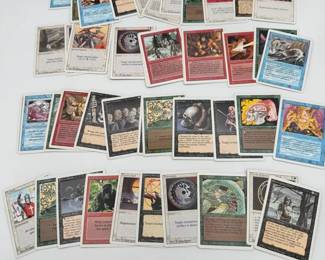 Vintage Magic The Gathering Cards Circa 1990s