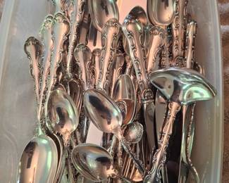 Gorham Sterling silver, 61 pieces