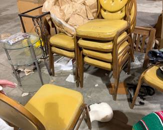 Original chairs from Dallas Hilton