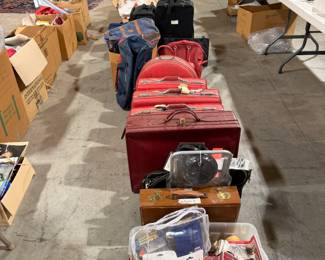 Suitcases, etc.