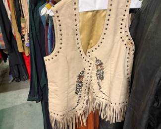 1940's western vest