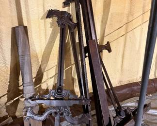 Vintage easels