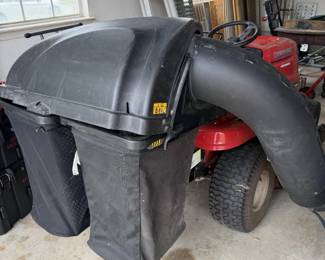 ***Available For Pre Sale***Troy Built riding mower with bagger. Runs great, needs deck belt put back on. $700