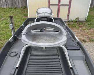 ***Available For Pre Sale*** Tracker Pond Prowler with trailer, trolling motor, depth finder, and battery $1,500.00