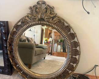UTTERMOST ROUND WALL MIRROR
