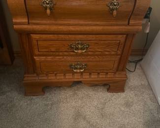 SOLID WOOD NIGHT STAND   ONLY 1