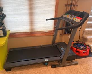 PROFORM TREADMILL LOCATED IN BASEMENT.  6 STEPS UP TO ESIT