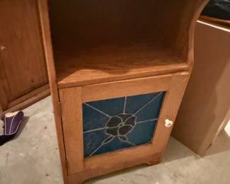 SOLID OAK STAND