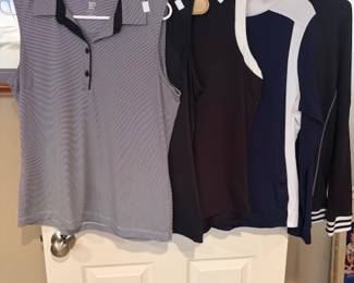 LADIES GOLD APPAREL MED & LARGE