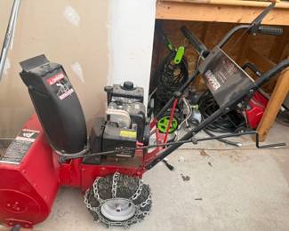 SNAPPER 422 2 STAGE SNOW BLOWER , 4 HORSE, STANDARD RECOIL START W/ELECTRIC START CAPABILITY