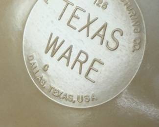 TEXAS WARE 1258 MELMAC LARGE MIXING BOWL