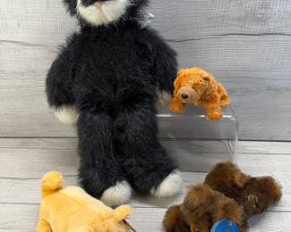 ASSORTED PLUSH TY BEANIE BABIES RUSS PAWS