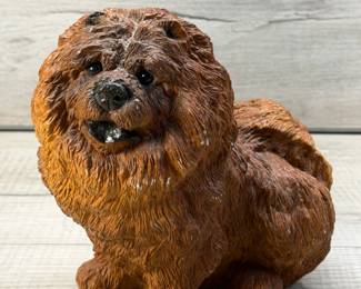 ANIMAL CLASSICS SCULPTURE CHOW CHOW DOG