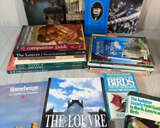 EURPOE VACATION COLLECTIBLES LOUVRE LONDON STONEHENGE BIRDS AUDUBON SOCIETY 