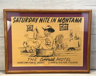 VINTAGE KB CHEMICAL BILLINGS MONTANA ADVERTISING PRINT