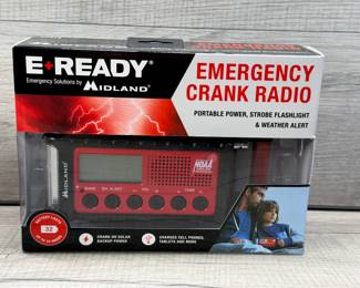 MIDLAND EMERGENCY CRANK RADIO NOAA