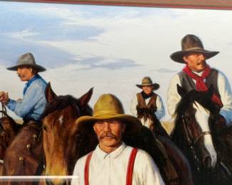 ROUND UP WYOMING ART PRINT BY ROBERT DUNCAN