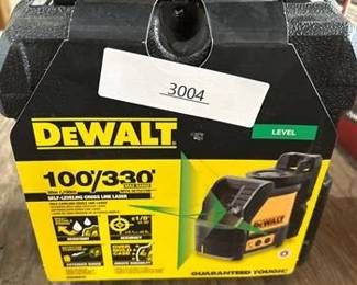 330 ft. Green Self-Leveling Cross Line Laser Level